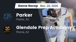 Recap: Parker  vs. Glendale Prep Academy  2020