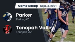Recap: Parker  vs. Tonopah Valley  2021