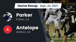 Recap: Parker  vs. Antelope  2021