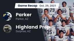 Recap: Parker  vs. Highland Prep   2021