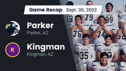 Recap: Parker  vs. Kingman  2022