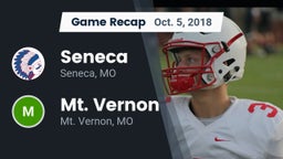 Recap: Seneca  vs. Mt. Vernon  2018