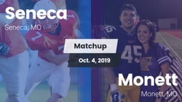 Matchup: Seneca vs. Monett  2019