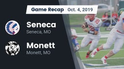 Recap: Seneca  vs. Monett  2019