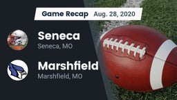 Recap: Seneca  vs. Marshfield  2020