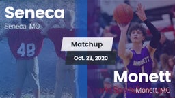 Matchup: Seneca vs. Monett  2020