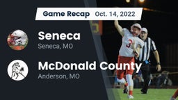 Recap: Seneca  vs. McDonald County  2022