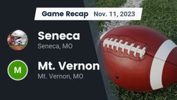 Recap: Seneca  vs. Mt. Vernon  2023