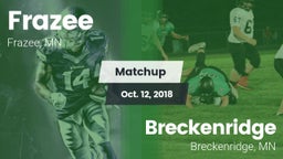 Matchup: Frazee vs. Breckenridge  2018