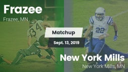 Matchup: Frazee vs. New York Mills  2019