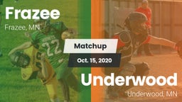 Matchup: Frazee vs. Underwood  2020