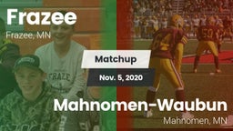 Matchup: Frazee vs. Mahnomen-Waubun  2020