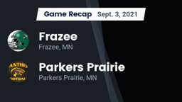 Recap: Frazee  vs. Parkers Prairie  2021