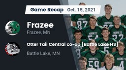Recap: Frazee  vs. Otter Tail Central co-op [Battle Lake HS] 2021