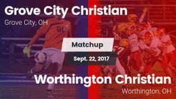 Matchup: Grove City Christian vs. Worthington Christian  2017