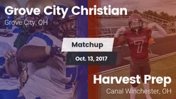 Matchup: Grove City Christian vs. Harvest Prep  2017