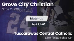 Matchup: Grove City Christian vs. Tuscarawas Central Catholic  2018