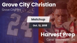Matchup: Grove City Christian vs. Harvest Prep  2018
