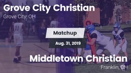 Matchup: Grove City Christian vs. Middletown Christian  2019