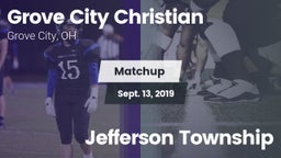 Matchup: Grove City Christian vs. Jefferson Township 2019