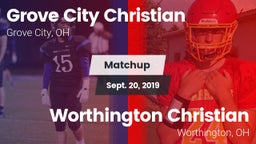 Matchup: Grove City Christian vs. Worthington Christian  2019