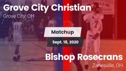 Matchup: Grove City Christian vs. Bishop Rosecrans  2020