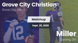Matchup: Grove City Christian vs. Miller  2020