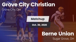 Matchup: Grove City Christian vs. Berne Union  2020