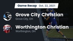 Recap: Grove City Christian  vs. Worthington Christian  2021
