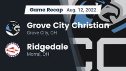 Recap: Grove City Christian  vs. Ridgedale  2022