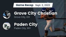 Recap: Grove City Christian  vs. Paden City  2022