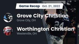 Recap: Grove City Christian  vs. Worthington Christian  2022
