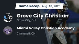 Recap: Grove City Christian  vs. Miami Valley Christian Academy 2023