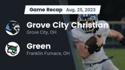 Recap: Grove City Christian  vs. Green  2023