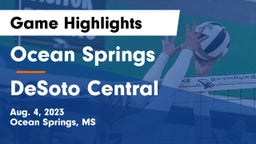 Ocean Springs  vs DeSoto Central  Game Highlights - Aug. 4, 2023