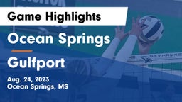 Ocean Springs  vs Gulfport  Game Highlights - Aug. 24, 2023