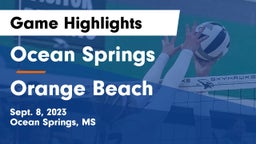 Ocean Springs  vs Orange Beach  Game Highlights - Sept. 8, 2023