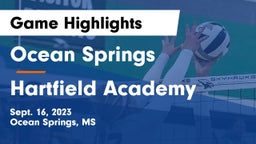 Ocean Springs  vs Hartfield Academy  Game Highlights - Sept. 16, 2023