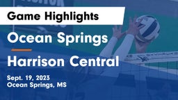Ocean Springs  vs Harrison Central Game Highlights - Sept. 19, 2023