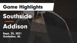 Southside  vs Addison  Game Highlights - Sept. 25, 2021