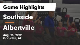 Southside  vs Albertville  Game Highlights - Aug. 25, 2022