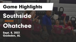 Southside  vs Ohatchee  Game Highlights - Sept. 8, 2022