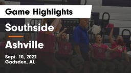 Southside  vs Ashville  Game Highlights - Sept. 10, 2022