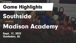 Southside  vs Madison Academy  Game Highlights - Sept. 17, 2022