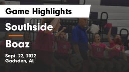 Southside  vs Boaz  Game Highlights - Sept. 22, 2022