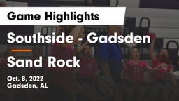 Southside  - Gadsden vs Sand Rock  Game Highlights - Oct. 8, 2022
