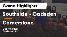 Southside  - Gadsden vs Cornerstone  Game Highlights - Oct. 10, 2022