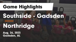 Southside  - Gadsden vs Northridge  Game Highlights - Aug. 26, 2023