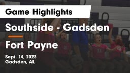 Southside  - Gadsden vs Fort Payne  Game Highlights - Sept. 14, 2023