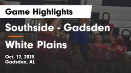 Southside  - Gadsden vs White Plains  Game Highlights - Oct. 12, 2023
